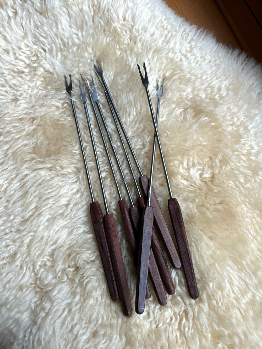 Vintage Fondue Forks